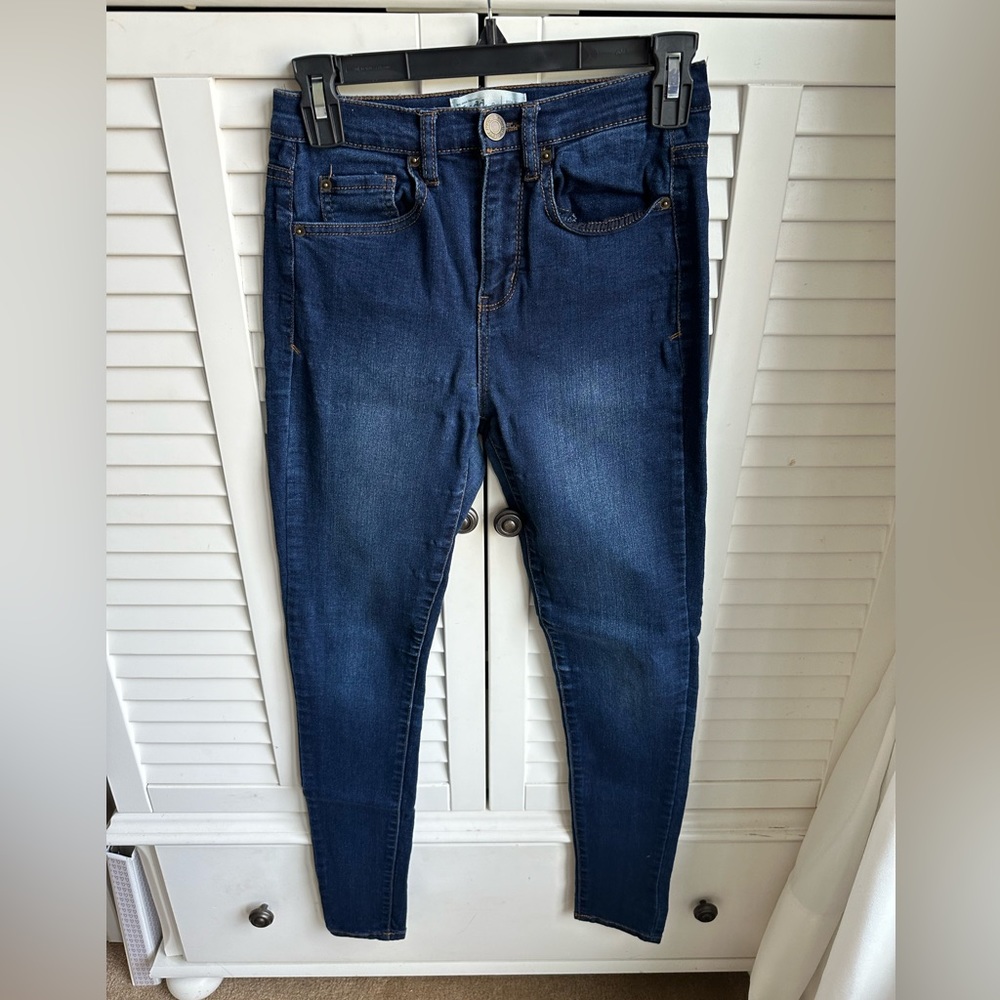 Mudd Dark Wash High Rise Jean Legging